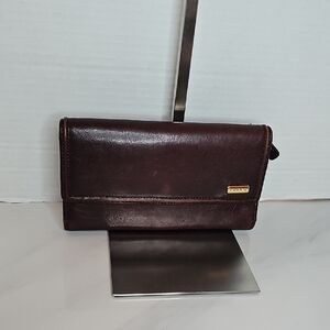 Fossil Dark Brown Leather Wallet